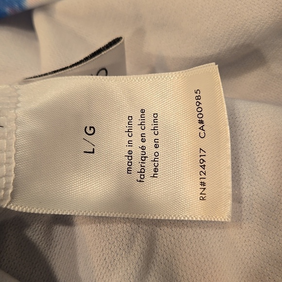 ONIA RACHEL SHIMMER TIE-DYE ONE PIECE SWIMSUIT. SIZE LARGE. - Picture 5 of 6